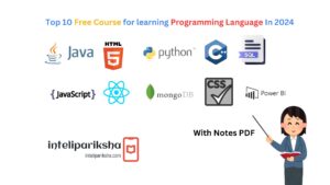 Top 10 Free Course for learning Programming Language In 2024