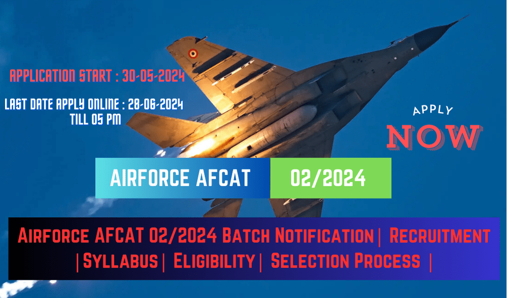 Airforce AFCAT 02/2024